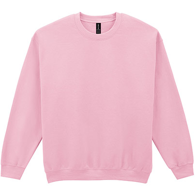Gildan HeavyBlend GD056 Men’s Light Pink Crew-Neck Sweatshirt
