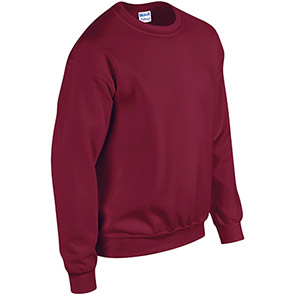 Gildan HeavyBlend GD056 Men’s Maroon Crew-Neck Sweatshirt