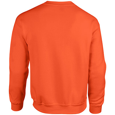 Gildan HeavyBlend GD056 Men’s Orange Crew-Neck Sweatshirt