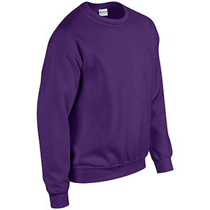 Gildan HeavyBlend GD056 Men’s Purple Crew-Neck Sweatshirt