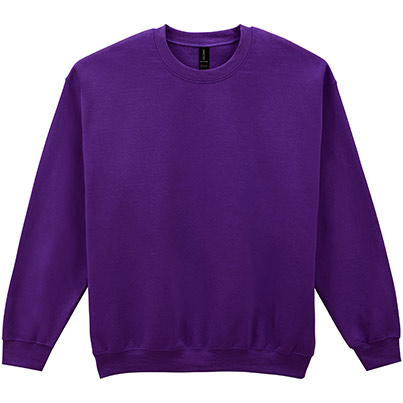 Gildan HeavyBlend GD056 Men’s Purple Crew-Neck Sweatshirt
