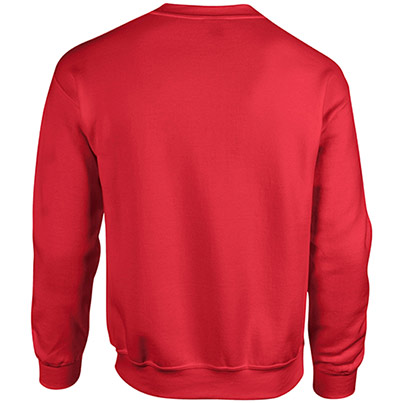 Gildan HeavyBlend GD056 Men’s Red Crew-Neck Sweatshirt