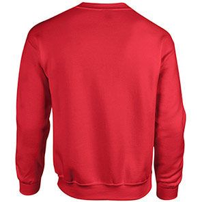 Gildan HeavyBlend GD056 Men’s Red Crew-Neck Sweatshirt