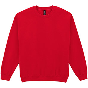 Gildan HeavyBlend GD056 Men’s Red Crew-Neck Sweatshirt 5XL