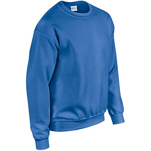 Gildan HeavyBlend GD056 Men’s Royal Blue Crew-Neck Sweatshirt