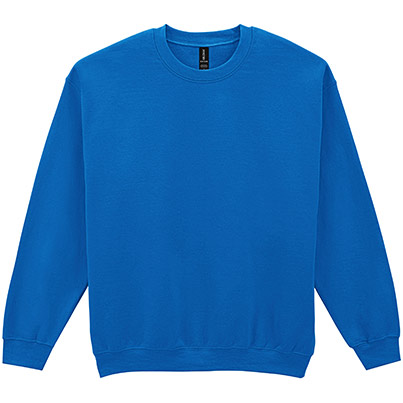 Gildan HeavyBlend GD056 Men’s Royal Blue Crew-Neck Sweatshirt
