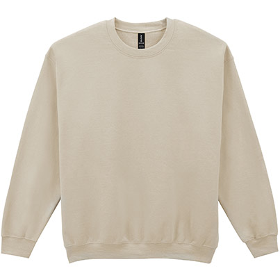 Gildan HeavyBlend GD056 Men’s Sand Crew-Neck Sweatshirt