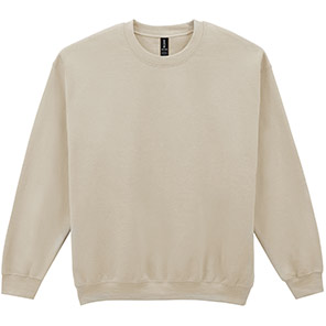 Gildan HeavyBlend GD056 Men’s Sand Crew-Neck Sweatshirt 3XL