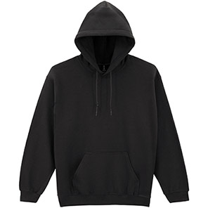 Gildan HeavyBlend GD057 Men’s Black Sweatshirt 5XL
