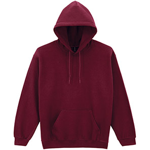 Gildan HeavyBlend GD057 Men’s Maroon Sweatshirt 5XL