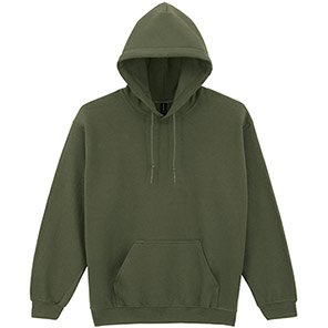Gildan HeavyBlend GD057 Men’s Military Green Sweatshirt 5XL
