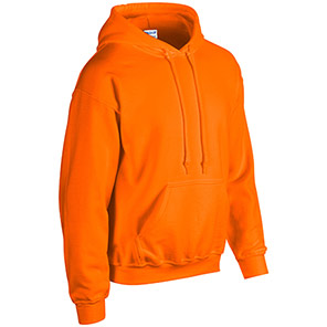 Gildan HeavyBlend GD057 Men’s Safety Orange Sweatshirt