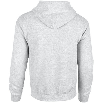 Gildan HeavyBlend GD058 Ash Full-Zip Hooded Sweatshirt