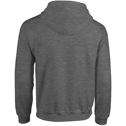 Gildan HeavyBlend GD058 Dark Heather Full-Zip Hooded Sweatshirt