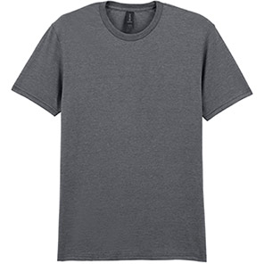 Gildan Softstyle GD001 Graphite Heather T-Shirt 4XL