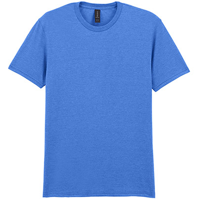 Gildan Softstyle GD001 Heather Royal Blue T-Shirt