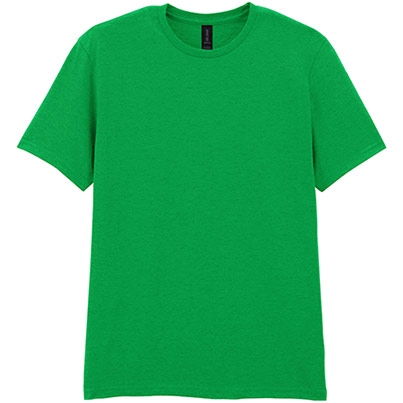Gildan Softstyle GD001 Irish Green T-Shirt