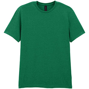 Gildan Softstyle GD001 Kelly Green T-Shirt 3XL