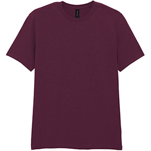 Gildan Softstyle GD001 Maroon T-Shirt 4XL