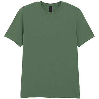 Gildan Softstyle GD001 Military Green T-Shirt