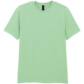 Gildan Softstyle GD001 Mint Green T-Shirt 3XL