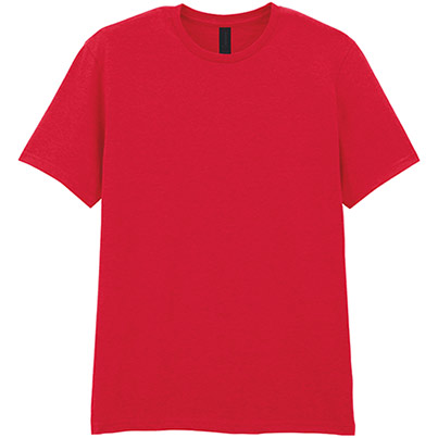 Gildan Softstyle GD001 Red T-Shirt