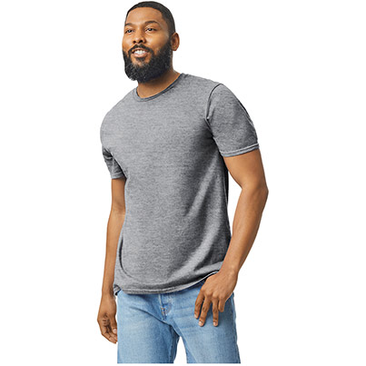 Gildan Softstyle GD001 Sports Grey T-Shirt