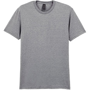 Gildan Softstyle GD001 Sports Grey T-Shirt 4XL