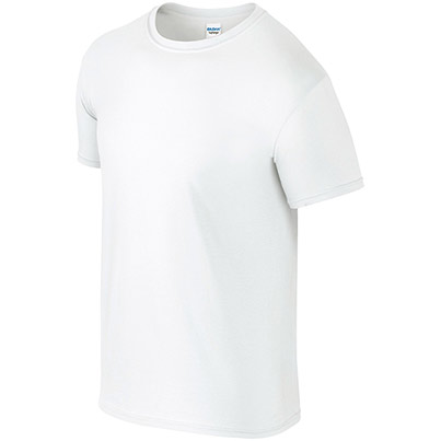 Gildan Softstyle GD001 White T-Shirt