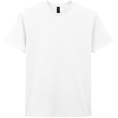 Gildan Softstyle GD001 White T-Shirt