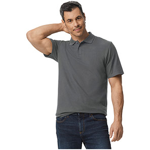 Gildan Softstyle GD017 Unisex Charcoal Polo Shirt