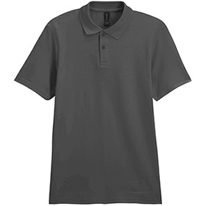 Gildan Softstyle GD017 Unisex Charcoal Polo Shirt 4XL