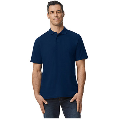 Gildan Softstyle GD017 Unisex Navy Polo Shirt