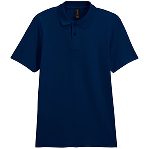 Gildan Softstyle GD017 Unisex Navy Polo Shirt 4XL