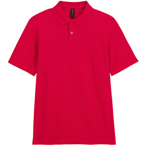 Gildan Softstyle GD017 Unisex Red Polo Shirt 4XL