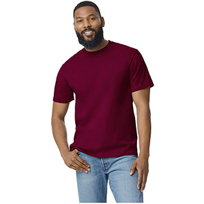Gildan Softstyle GD024 Maroon T-Shirt