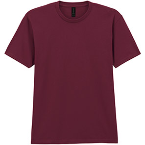 Gildan Softstyle GD024 Maroon T-Shirt 3XL