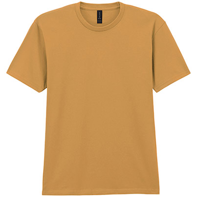 Gildan Softstyle GD024 Mustard T-Shirt