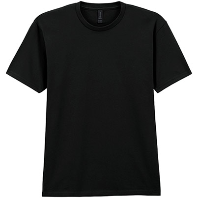 Gildan Softstyle GD024 Pitch Black T-Shirt