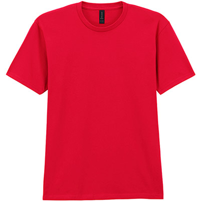 Gildan Softstyle GD024 Red T-Shirt