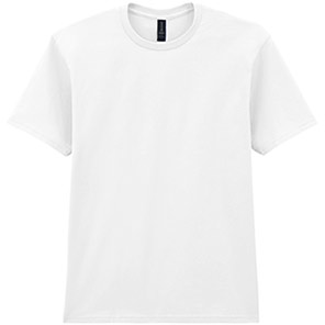 Gildan Softstyle GD024 White T-Shirt 5XL