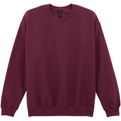 Gildan Softstyle GD066 Maroon Sweatshirt