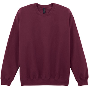 Gildan Softstyle GD066 Maroon Sweatshirt 4XL
