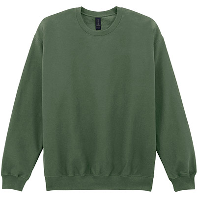 Gildan Softstyle GD066 Military Green Sweatshirt