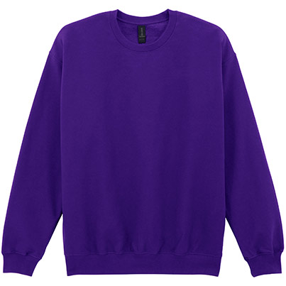 Gildan Softstyle GD066 Purple Sweatshirt