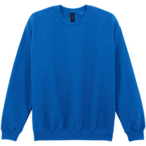 Gildan Softstyle GD066 Royal Blue Sweatshirt XS