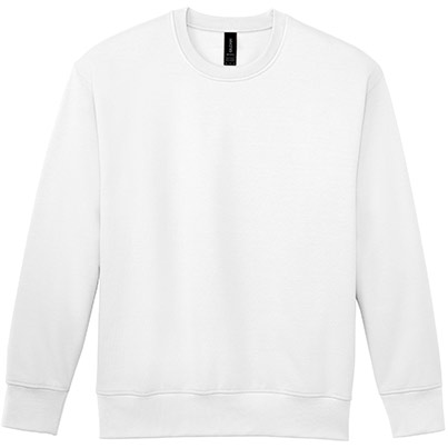 Gildan Softstyle GD066 White Sweatshirt