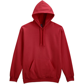 Gildan Softstyle GD067 Cardinal Red Hoodie 4XL