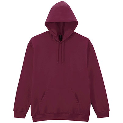 Gildan Softstyle GD067 Maroon Hoodie