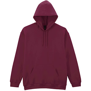Gildan Softstyle GD067 Maroon Hoodie XS